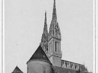 Bakačeva ulica s Katedralom 1901. godine